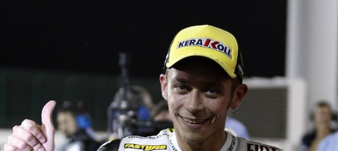 Valentino po druhém místě v úvodním závodu sezony.