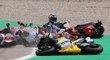Závod MotoGP poznamenala vážná nehoda