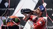 Francesco Bagnaia ovládl závod MotoGP na Velké ceně Rakouska