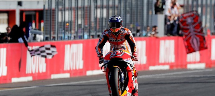 Španělský motocyklový jezdec Marc Márquez se stal popáté mistrem světa královské silniční třídy MotoGP