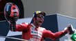 Danilo Petrucci se na domácí trati v Mugellu radoval z prvního vítězství v kariéře v MotoGP