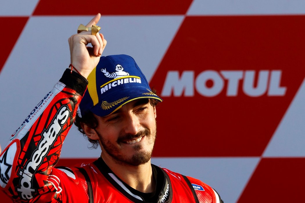 Francesco Bagnaia obhájil titul mistra světa MotoGP