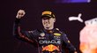 Max Verstappen slaví vítězství v GP Saudské Arábie