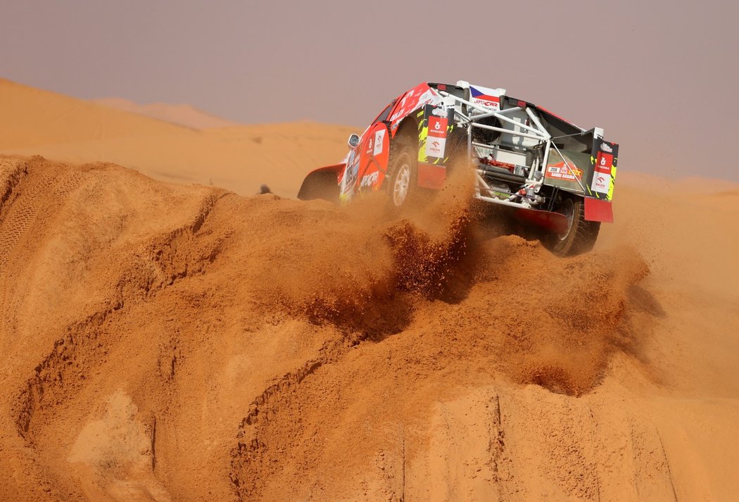 Auto Martina Prokopa během Dakaru 2022