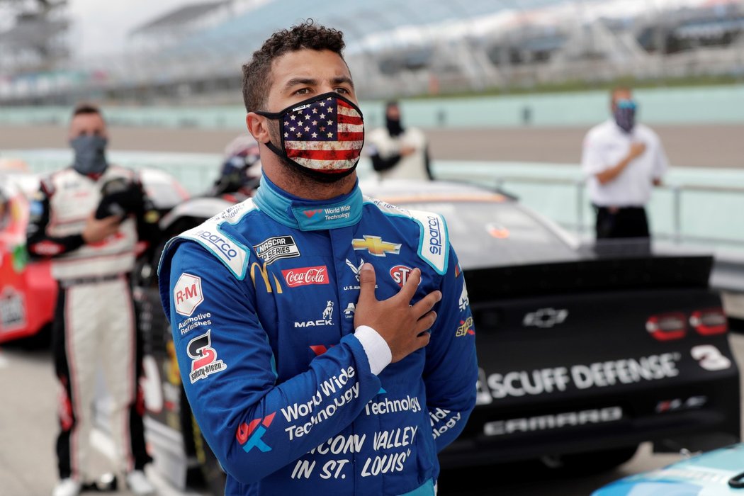 Pilot NASCAR Bubba Wallace