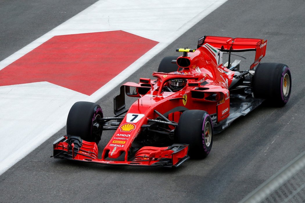 Kimi Räikkönen vyjede do velké ceny Ázerbajdžánu ze šestého místa