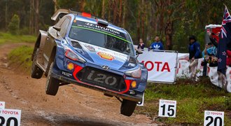 Neuville vyhrál Australskou rallye a znovu je vicemistrem světa