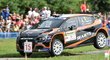 Lídr průběžného pořadí mistrovství Evropy Alexej Lukjaňuk z Ruska je po pěti rychlostních zkouškách v čele Barum Czech rallye Zlín