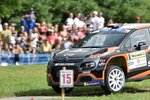 Barum rallye vede Kopecký, rival Lukjaňuk musel ze závodu odstoupit