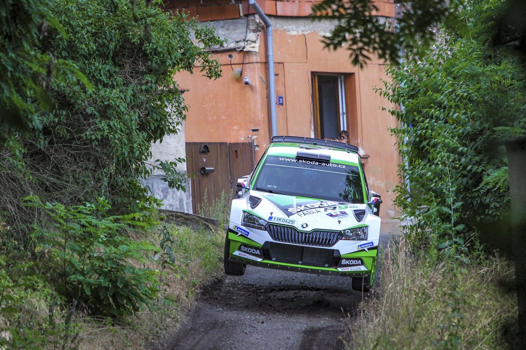 Jan Kopecký během Rallye Bohemia