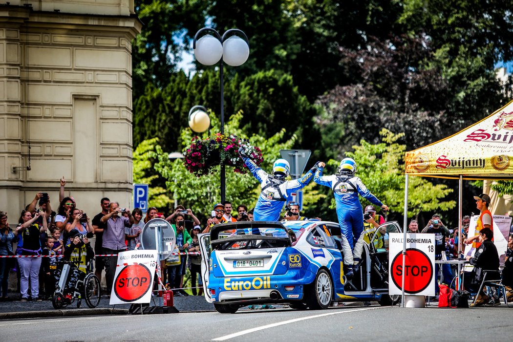 Rallye Bohemia ovládl Václav Pech