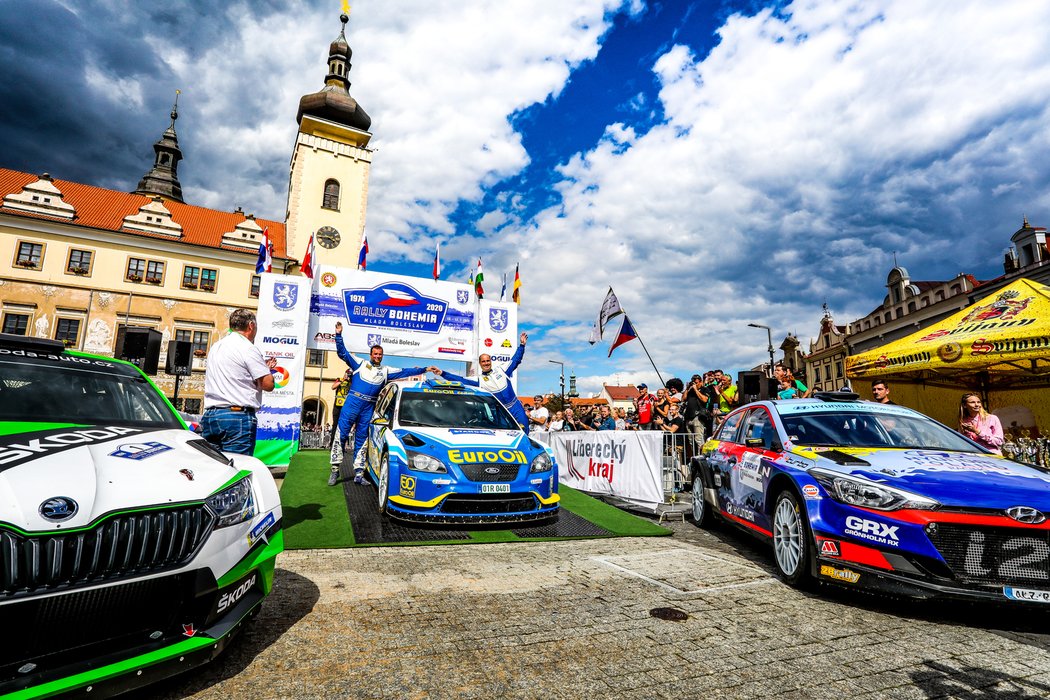 Rallye Bohemia ovládl Václav Pech