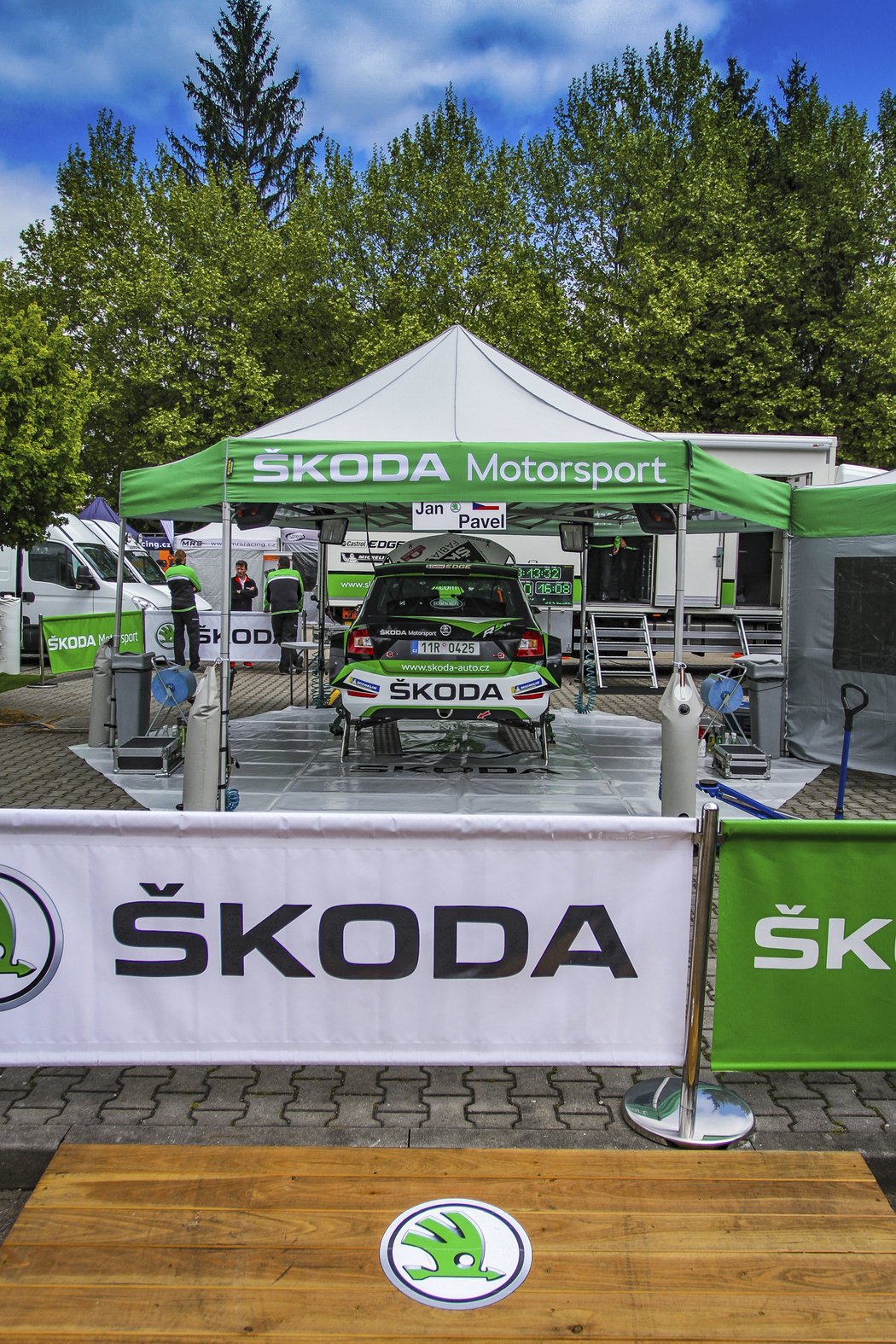 Nová Škoda Fabia R5 Jana Kopeckého