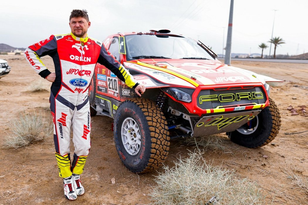 Martin Prokop měl v 7. etapě Dakaru problémy s výfukem