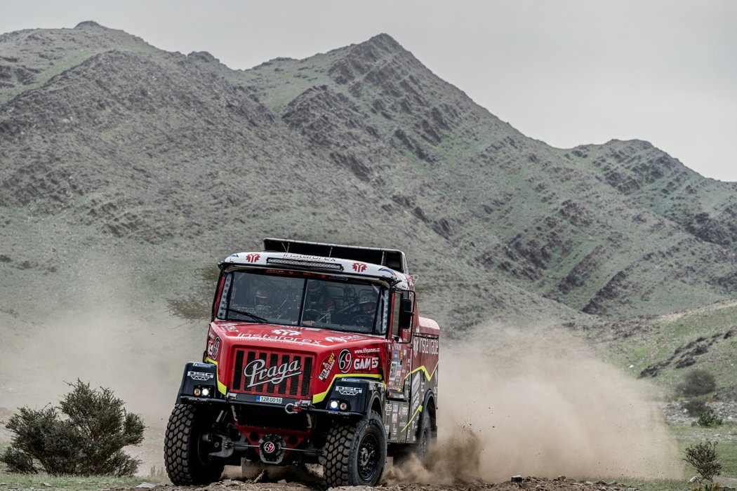 Aleš Loprais na Rallye Dakar