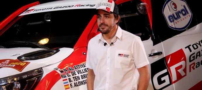 Fernando Alonso si poprvé v kariéře zkusí Rallye Dakar
