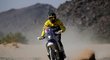 Motocyklista Jan Brabec dojel ve 4. etapě letošní Rallye Dakar na 11. místě