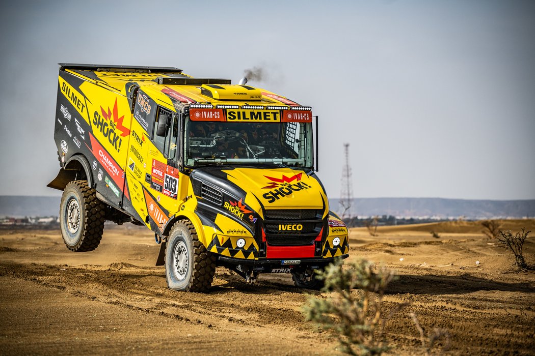 Martin Macík na trati Rallye Dakar 2021