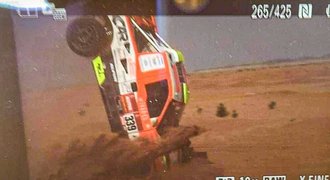 Kolomý nepojede Rallye Dakar, havaroval při předstartovním testu