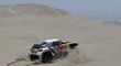 Francouzský pilot Sebastian Loeb na Rallye Dakar předčasně skončil