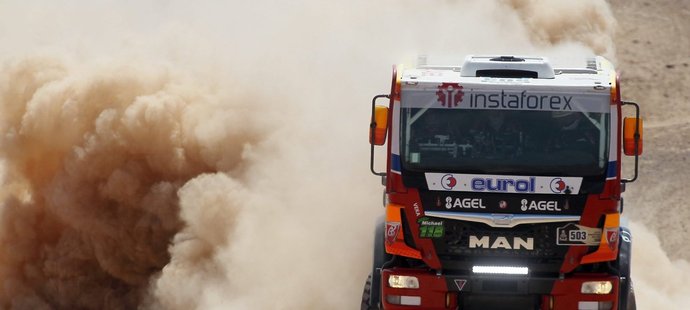Aleš Loprais obsadil v desáté etapě Rallye Dakar čtvrté místo
