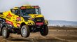 Martin Macík se svým kamionem během 43. ročníku Rallye Dakar