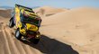 Martin Macík se svým kamionem během 43. ročníku Rallye Dakar