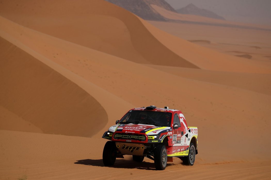 Automobil Martina Prokopa na letošní Rallye Dakar