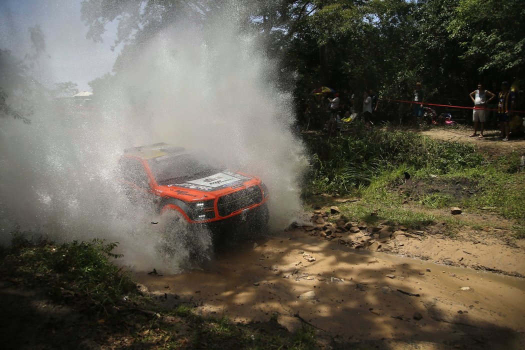 Martin Prokop trochu ochladil svůj vůz