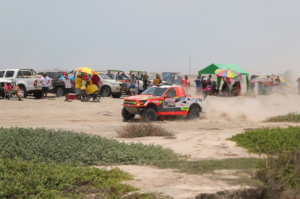 Český pilot Martin Prokop obsadil v třetí etapě dakarské rallye deváté místo