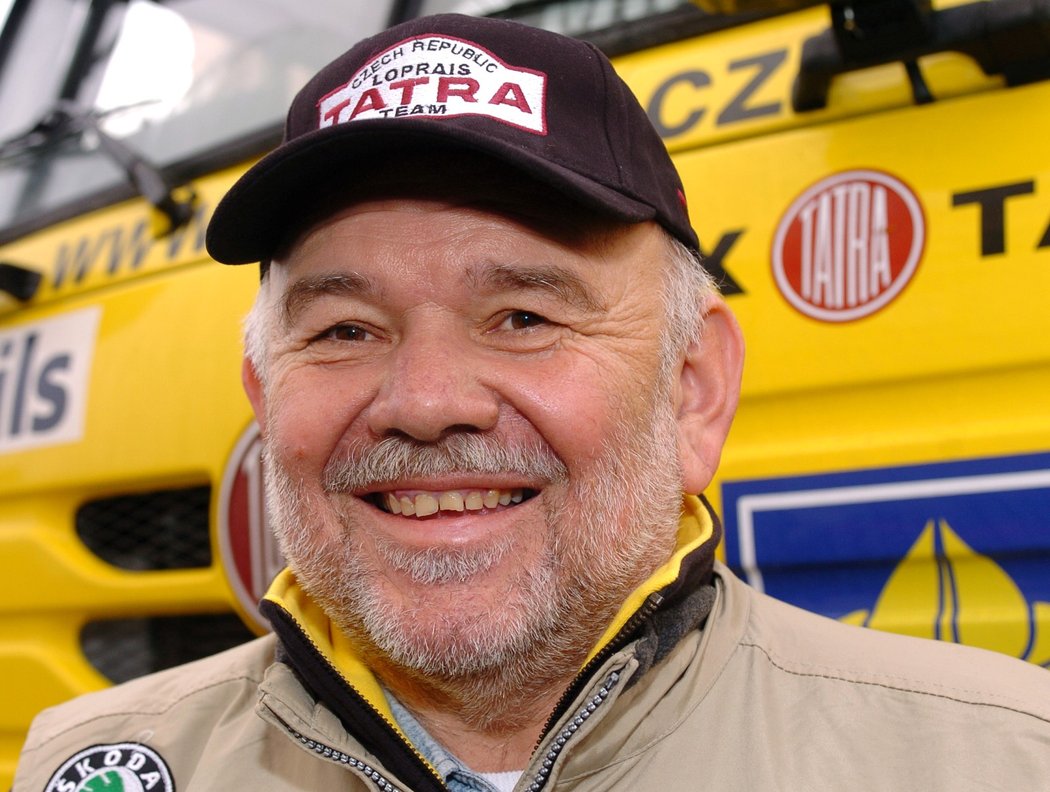 Šestinásobný vítěz Rallye Dakar Karel Loprais