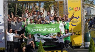 Škoda slaví vítězství mezi stájemi, Tänak je mistrem světa v kategorii WRC