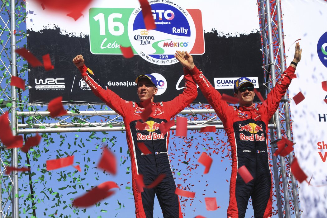 Sébastien Ogier a Julien Ingrassia popáté vyhráli Mexickou rallye