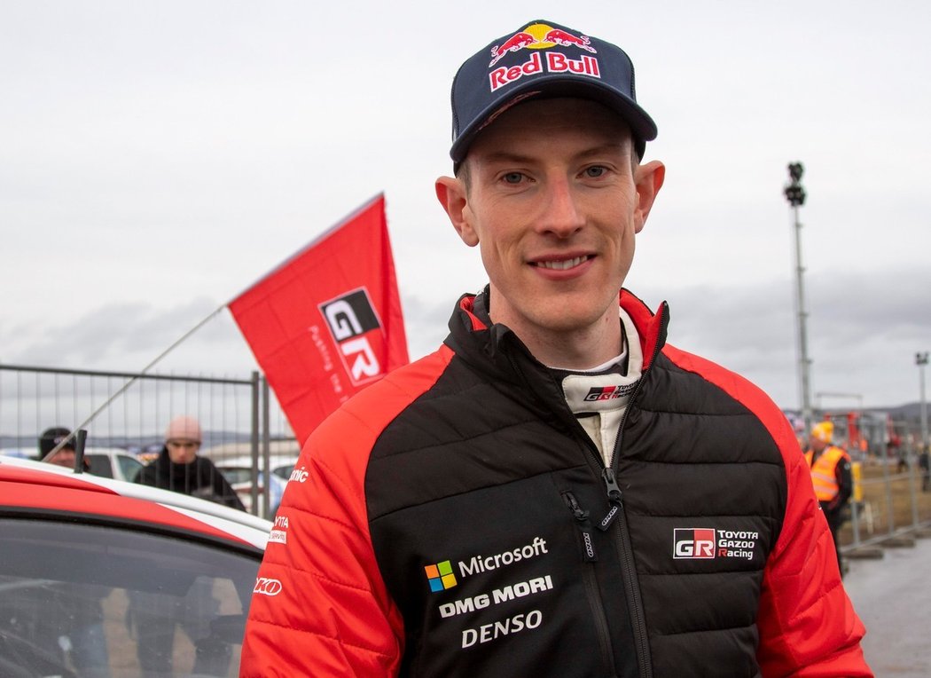 Britský závodník Elfyn Evans se stal vítězem Švédské rallye a průběžně vede v mistrovství světa