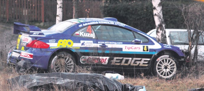 tragédie při pražském rallysprintu