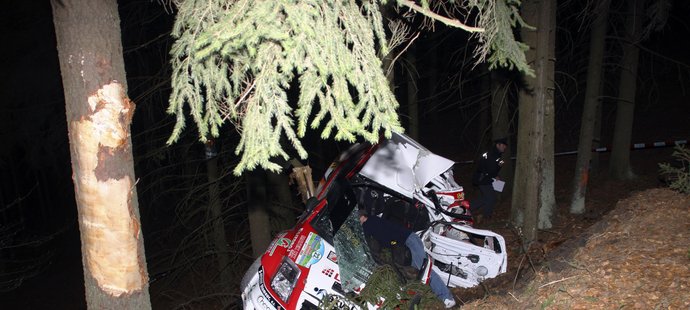 Tragická nehoda Jiřího Skoupila na Rallye Šumava