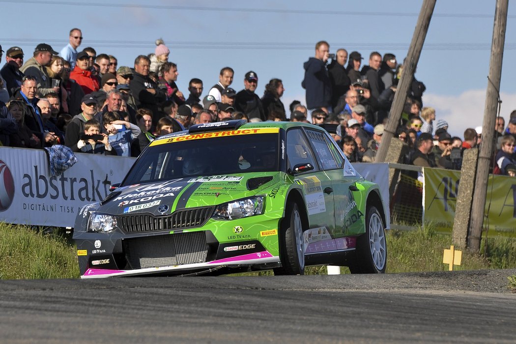 Vojtěch Štajf na Rallye Šumava