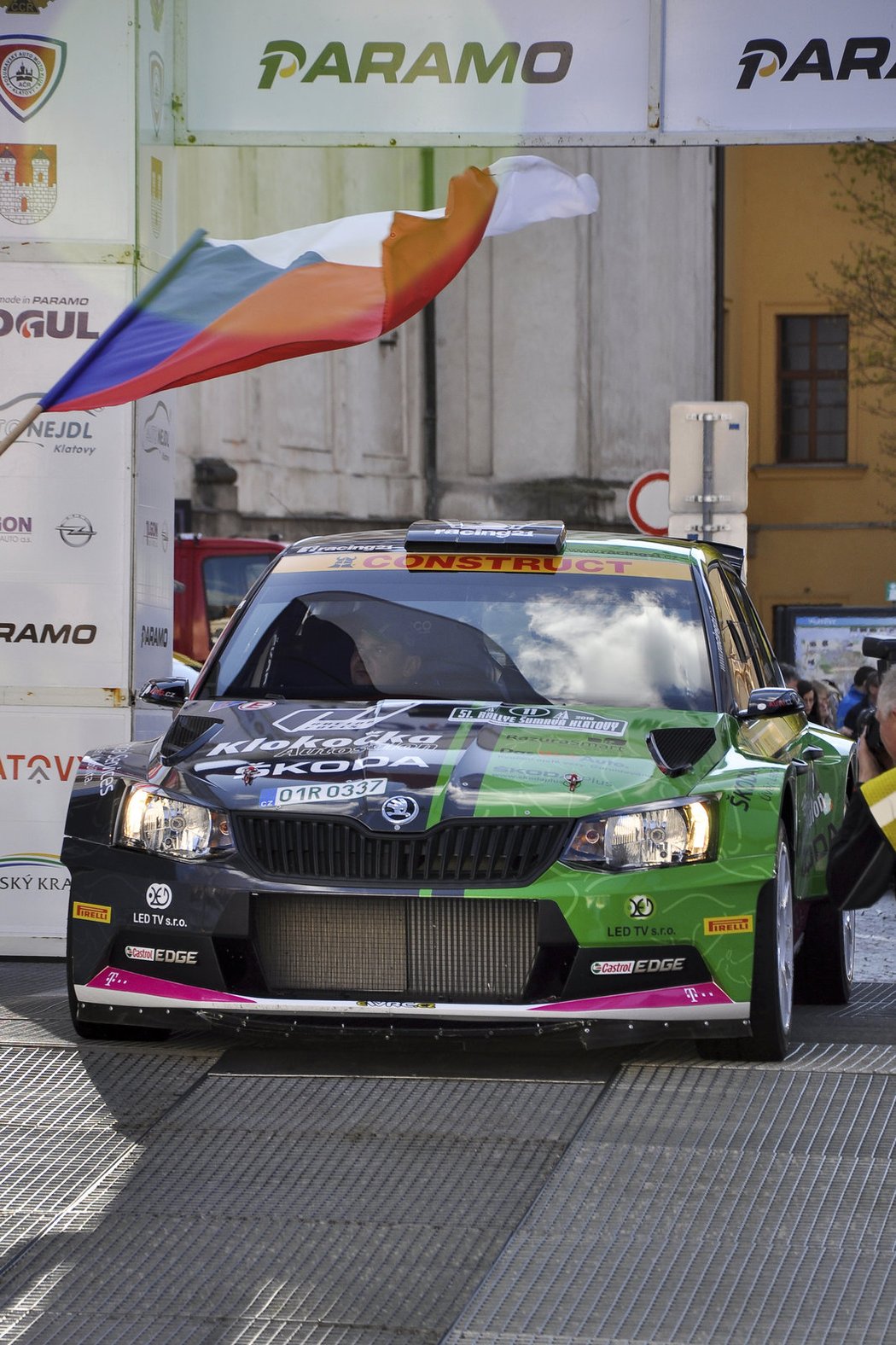 Vojtěch Štajf na Rallye Šumava