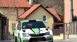 Posádka Jan Kopecký a Pavel Dresler s autem Škoda Fabia R5 vyhrála Valašskou rallye