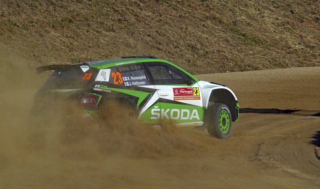 Kalle Rovanperä během Portugalské rallye