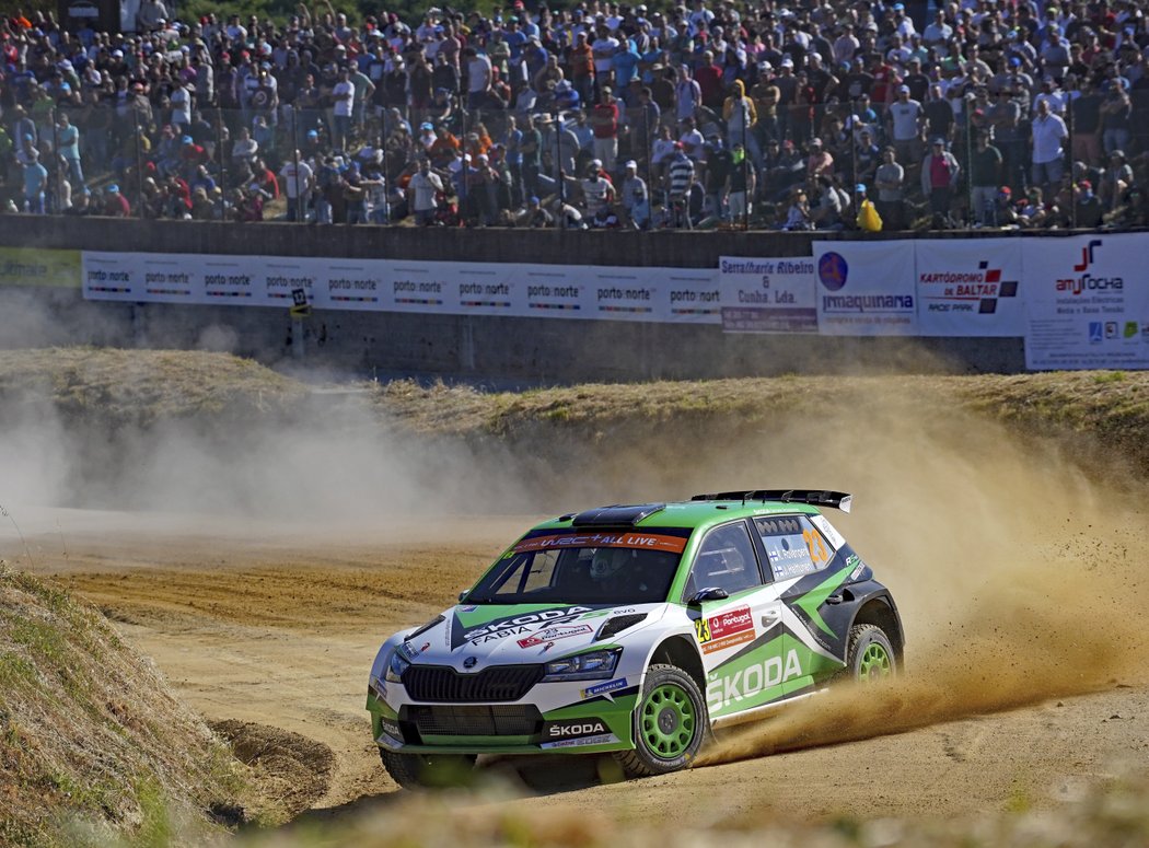 Kalle Rovanperä během Portugalské rallye