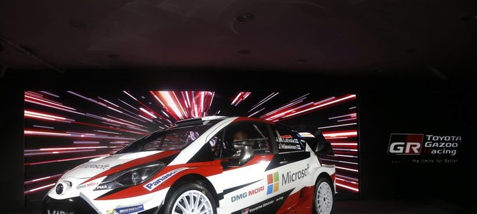 Takhle vypadá model Yaris WRC