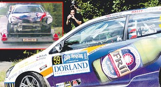 Tragédie na Rallye Český Krumlov: Navigátora zabil náraz do kostela