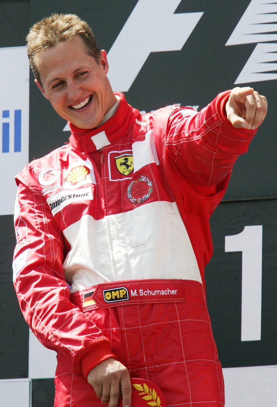 Takhle kdysi slavil Michael Schumacher