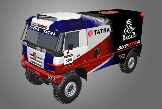 Nový prototyp, který staví česká stáj Buggyra společně s Tatrou. Nový prototyp, který staví česká stáj Buggyra společně s Tatrou.