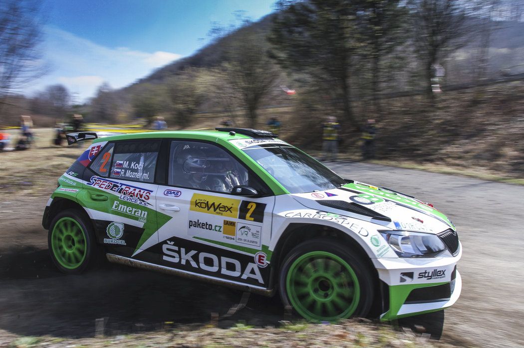 Valašská rallye otevřela mistrovství ČR v automobilových soutěžích. Úvodní podnik sezony vyhrál Jan Kopecký s továrním vozem Škoda Fabia R5