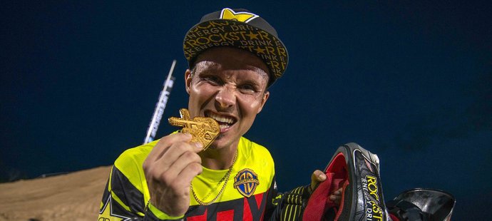 Freestyle motokrosař Libor Podmol se stal společně s Australanem Jarrydem McNeilem vítězem ve skoku do výšky na X-Games v Austinu.