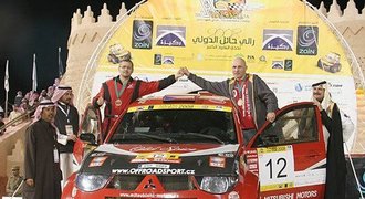 Zapletal skončil na Rally Hedvábné stezky