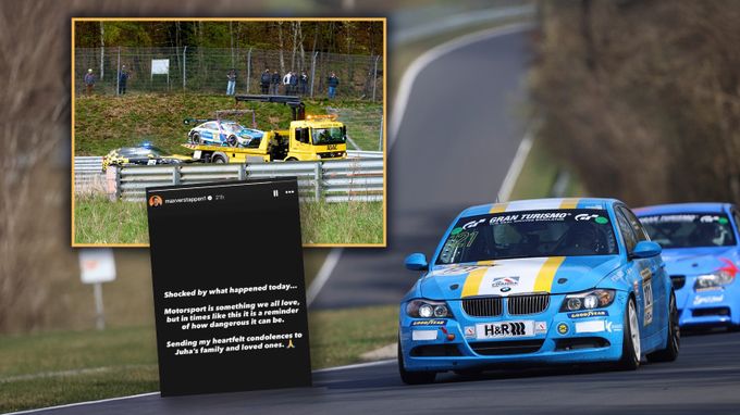 Nürburgring oplakával finského jezdce, závodu se zúčastnil i Verstappen. Co na to Red Bull? Nürburgring oplakával finského jezdce, závodu se zúčastnil i Verstappen. Co na to Red Bull?