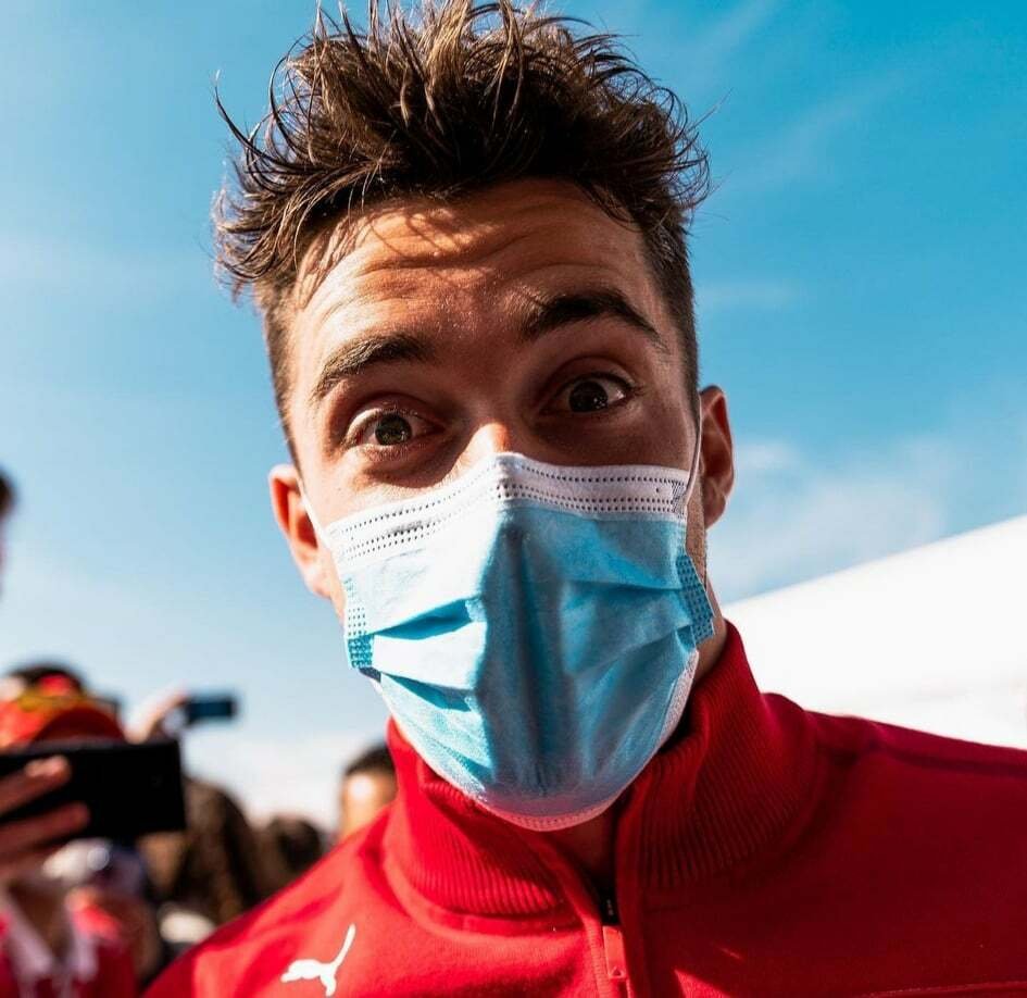 Monacký pilot Formule 1 Charles Leclerc.